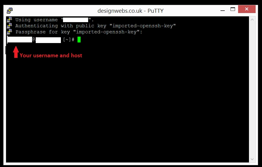 Терминал PuTTY: использование с Joomla