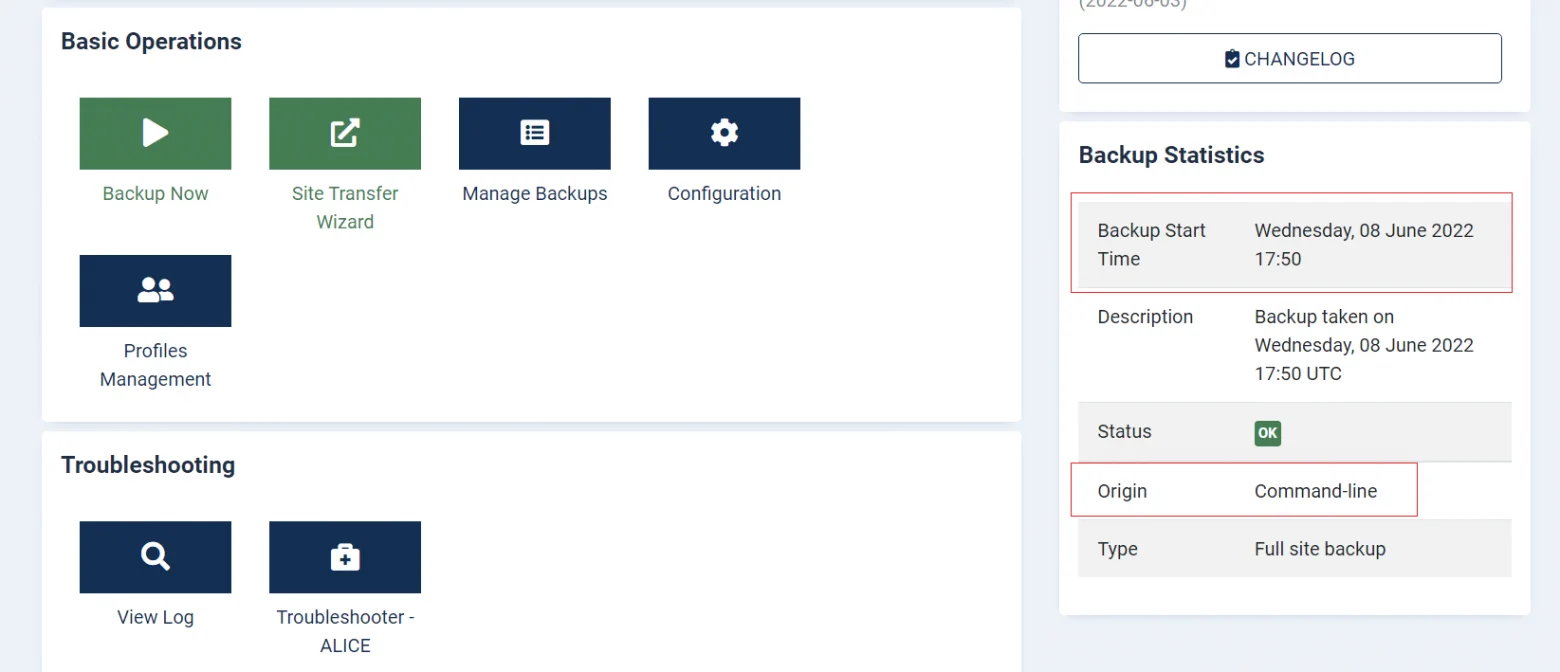 Akeeba Backup в Joomla 4