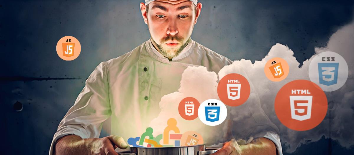 Повар готовит Joomla