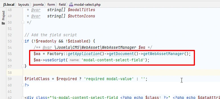 JoomlaExpectingPostMessage в коде Joomla