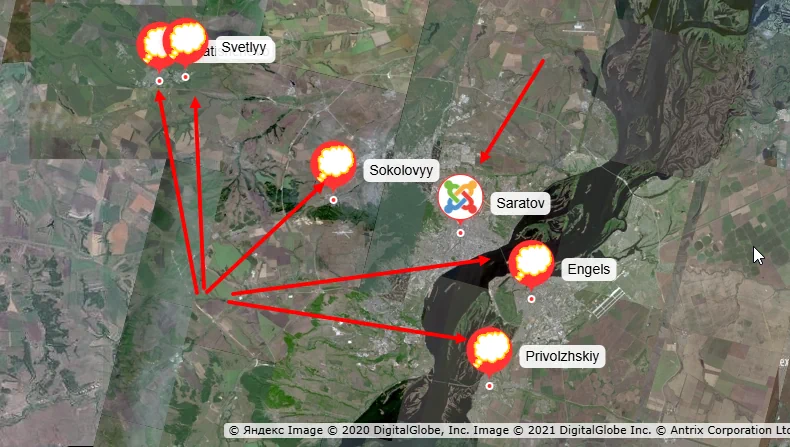 Personal placemark marker icons on yandex map api 3.0. Joomla module