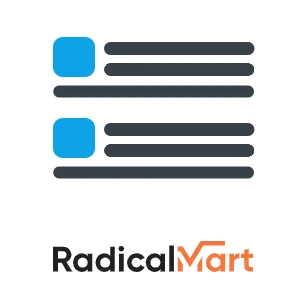WT Set elements for RadicalMart